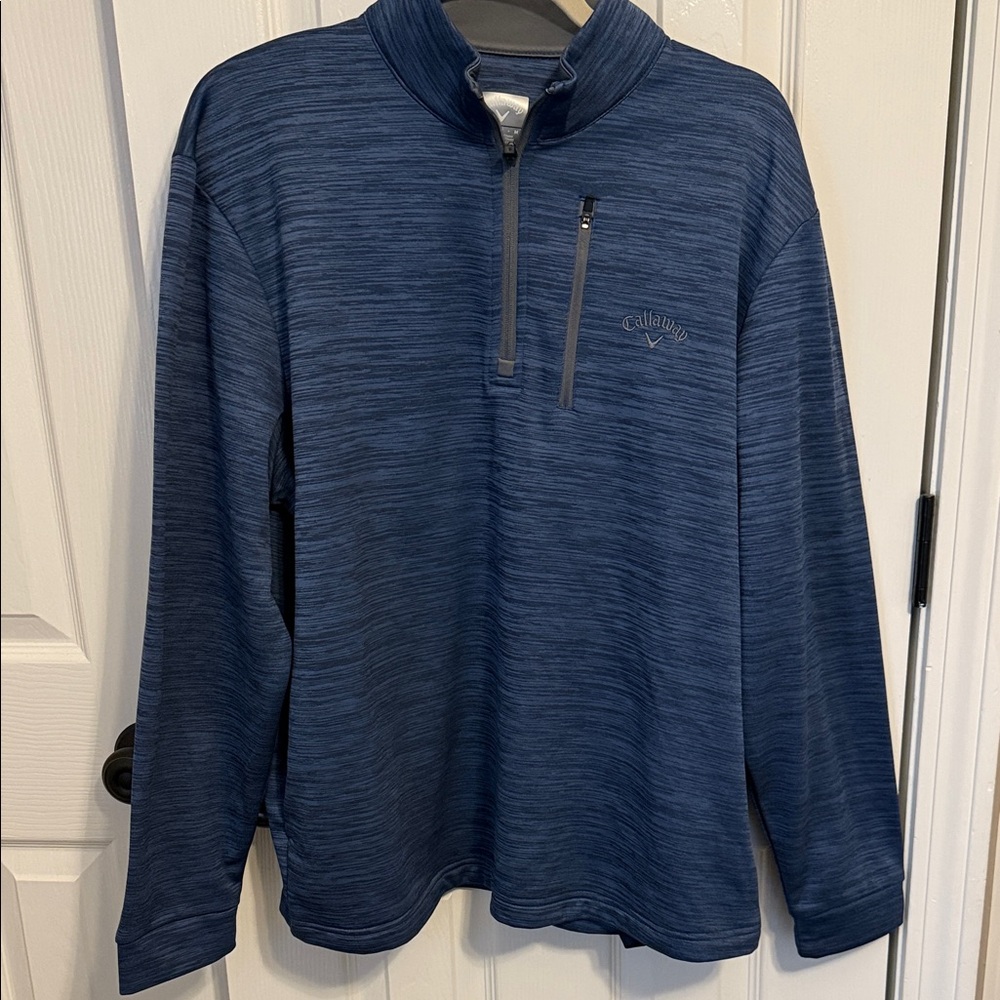 Callaway Navy Quarter-Zip Top